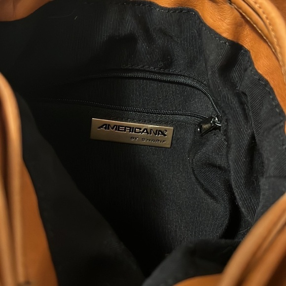 Americana by Sharif leather handbag - Picture 8 of 10